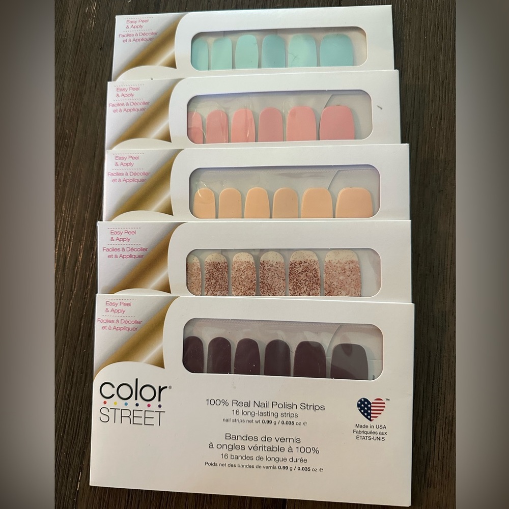 Color Street nail polish strips brand new